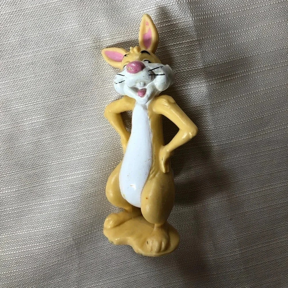 Vtg  Rabbit Cake Topper - Picture 1 of 9